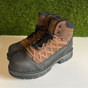 NWOT Hytest FootRests Rival Waterproof Nano Toe 6” Steel Toe Work Boot